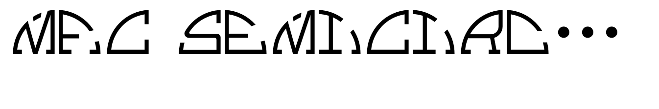 MFC Semicirculus Monogram (25,000 Impressions)